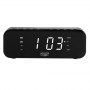 Adler | AD 1192B | Alarm Clock with Wireless Charger | W | AUX in | Black | Alarm function - 4